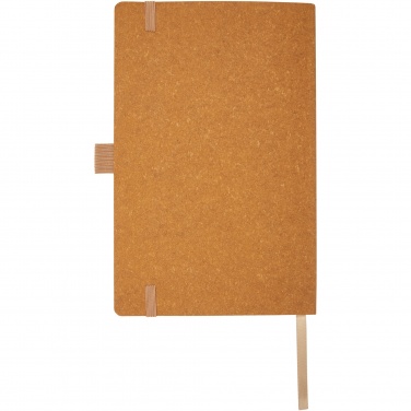 Logo trade promotional products picture of: Kilau recycled leather notebook 