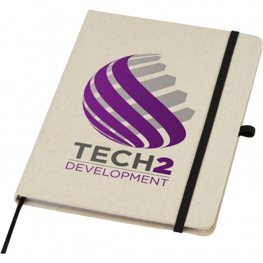 Logotrade business gift image of: Tutico organic cotton hardcover notebook