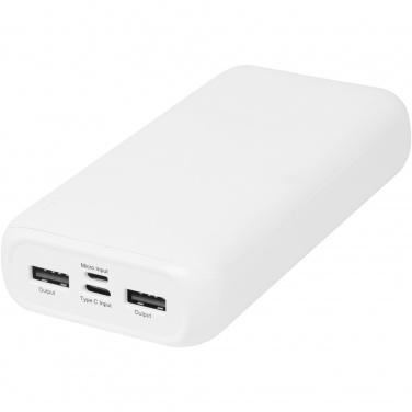 Logotrade promotional merchandise photo of: Electro 20.000 mAh recycled plastic power bank 