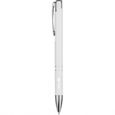 Logo trade promotional merchandise picture of: Moneta recycled aluminium ballpoint pen