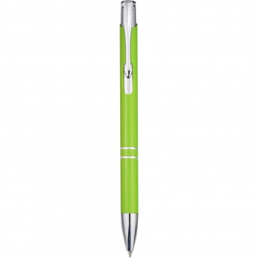 Logo trade business gift photo of: Moneta recycled aluminium ballpoint pen