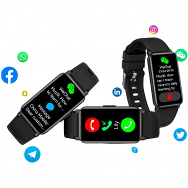 Logotrade corporate gift image of: Prixton AT806 multisport smartband with GPS