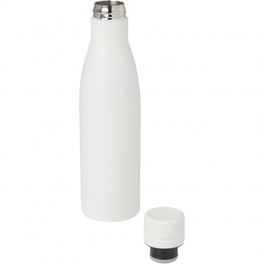 Logo trade advertising product photo of: Vasa 500 ml RCS certified recycled stainless steel copper vacuum insulated bottle