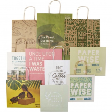 Logo trade corporate gifts picture of: Agricultural waste and kraft paper bags sample box