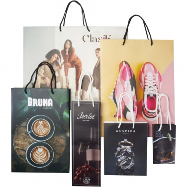 Logo trade promotional giveaways picture of: Handmade integra paper bags sample box