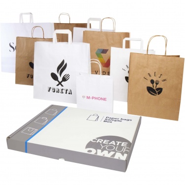 Logotrade promotional giveaway image of: Kraft paper bags sample box