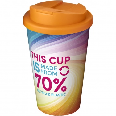 Logo trade promotional item photo of: Brite-Americano® Eco 350 ml spill-proof insulated tumbler