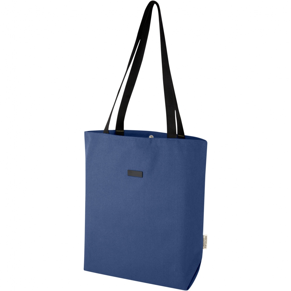 Logotrade promotional product image of: Joey GRS recycled canvas versatile tote bag 14L