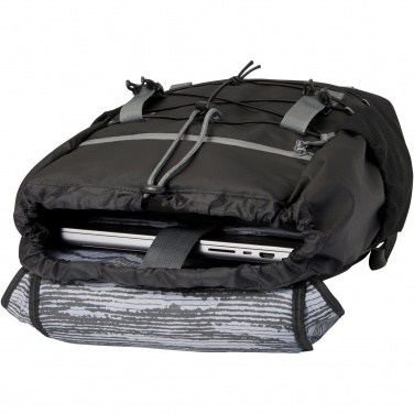 Logotrade corporate gift image of: Aqua 15.6" GRS recycled water resistant laptop backpack 23L