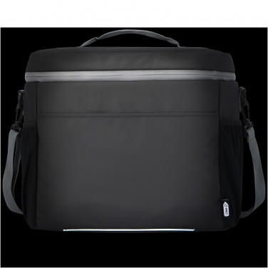Logo trade promotional gifts image of: Aqua 20-can GRS recycled water resistant cooler bag 22L