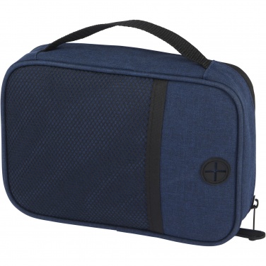 Logo trade promotional gifts picture of: Ross GRS RPET tech pouch 1L