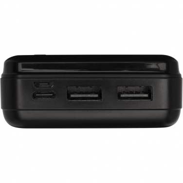 Logo trade promotional giveaway photo of: Loop 20.000 mAh recycled plastic power bank 