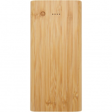 Logo trade advertising product photo of: Tulda 10.000 mAh bamboo power bank