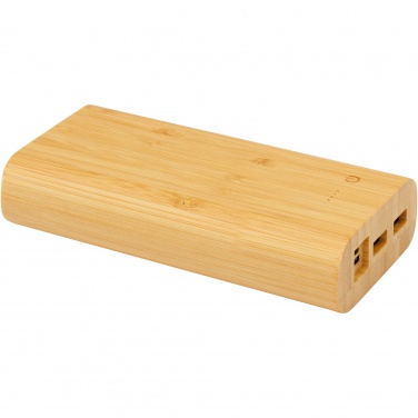 Logotrade corporate gift image of: Tulda 20.000 mAh bamboo power bank