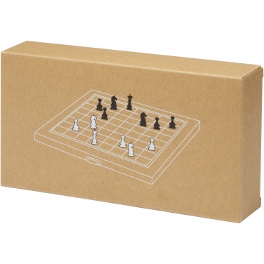 Logo trade promotional merchandise photo of: King wooden chess set