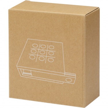 Logotrade corporate gift picture of: Strobus wooden tic-tac-toe game