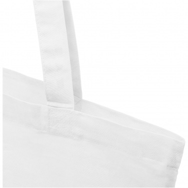 Logotrade promotional merchandise image of: Madras 140 g/m2 GRS recycled cotton tote bag 7L