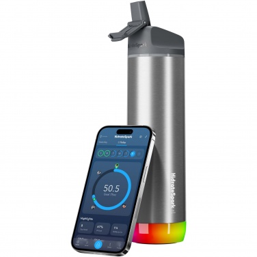 Logotrade promotional merchandise picture of: HidrateSpark® PRO 620 ml vacuum insulated stainless steel smart water bottle