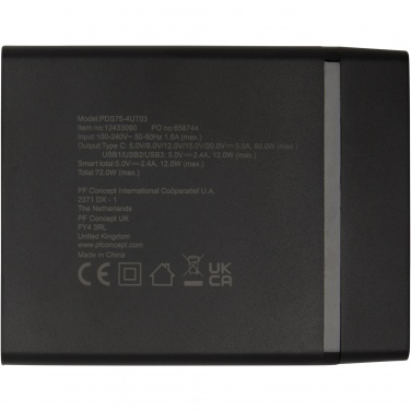 Logotrade corporate gifts photo of: ADAPT 72W recycled plastic PD power station
