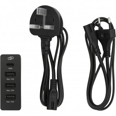Logotrade promotional products photo of: ADAPT 72W recycled plastic PD power station