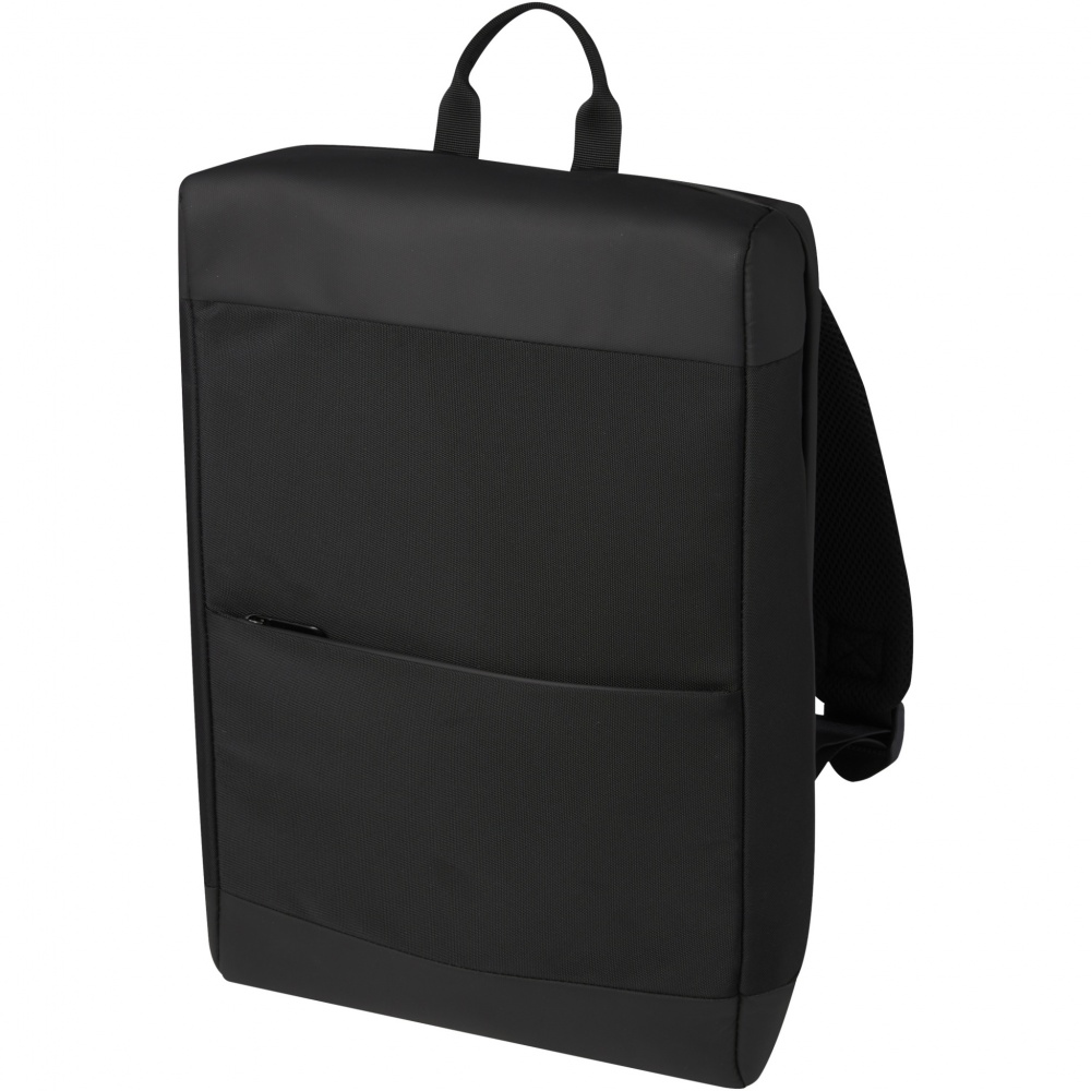 Logo trade advertising products picture of: Rise 15.6" GRS recycled laptop backpack 