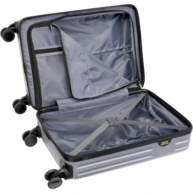 Logo trade promotional gifts picture of: Rover 20" GRS recycled cabin trolley 40L