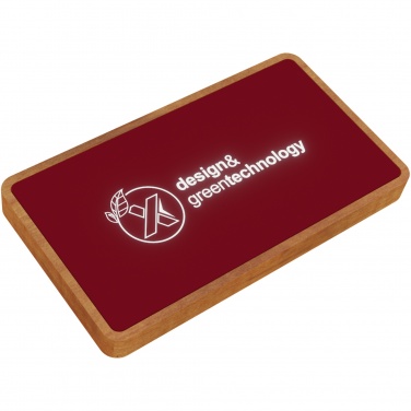 Logotrade promotional product picture of: SCX.design P36 5000 mAh light-up wireless power bank