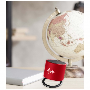 Logo trade corporate gifts picture of: SCX.design S26 light-up ring speaker