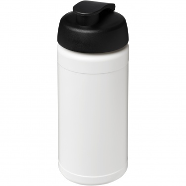Logo trade advertising products image of: Baseline 500 ml recycled sport bottle with flip lid