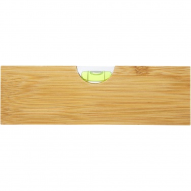 Logo trade promotional items picture of: Flush bamboo spirit level with bottle opener