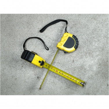 Logo trade promotional merchandise photo of: Rule 3-metre RCS recycled plastic measuring tape