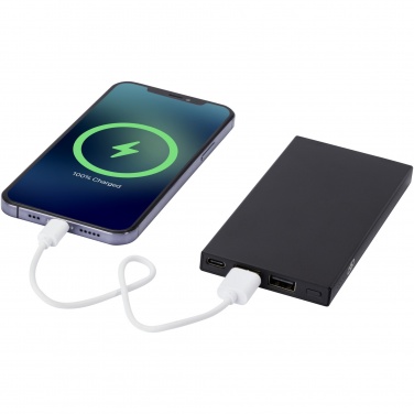 Logotrade corporate gift picture of: Connect 5000 mAh recycled aluminium power bank 