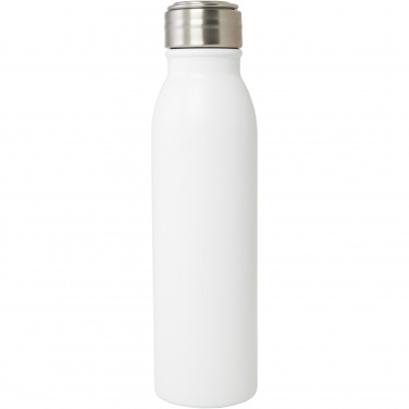 Logotrade promotional merchandise photo of: Harper 700 ml RCS certified stainless steel water bottle with metal loop