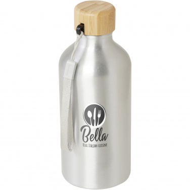 Logotrade corporate gift picture of: Malpeza 500 ml RCS certified recycled aluminium water bottle