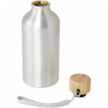 Logo trade promotional giveaways picture of: Malpeza 500 ml RCS certified recycled aluminium water bottle