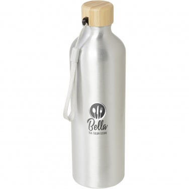 Logo trade promotional merchandise picture of: Malpeza 770 ml RCS certified recycled aluminium water bottle