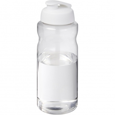Logo trade business gifts image of: H2O Active® Big Base 1 litre flip lid sport bottle