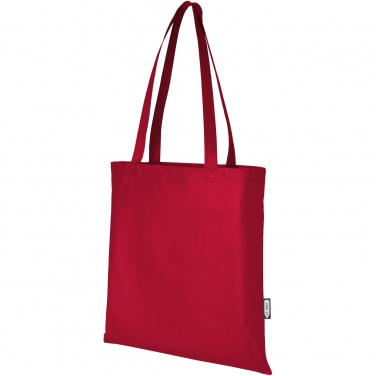 Logo trade advertising products image of: Zeus GRS recycled non-woven convention tote bag 6L