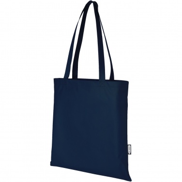 Logo trade promotional merchandise picture of: Zeus GRS recycled non-woven convention tote bag 6L
