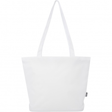 Logotrade promotional gift image of: Panama GRS recycled zippered tote bag 20L
