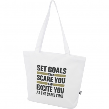 Logotrade promotional giveaways photo of: Panama GRS recycled zippered tote bag 20L