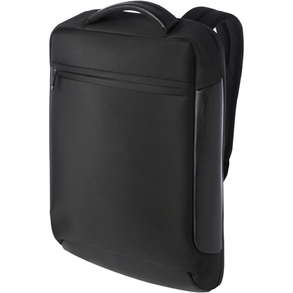 Logo trade advertising products picture of: Expedition Pro 15.6" GRS recycled compact laptop backpack 12L