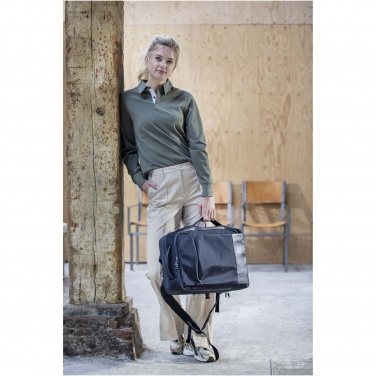Logotrade promotional merchandise picture of: Expedition Pro 17" GRS recycled expandable laptop backpack 35L