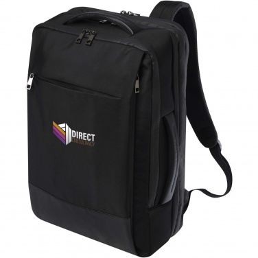 Logotrade promotional gifts photo of: Expedition Pro 17" GRS recycled expandable laptop backpack 35L