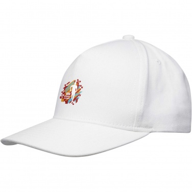 Logo trade corporate gifts image of: Onyx 5 panel Aware™ recycled cap