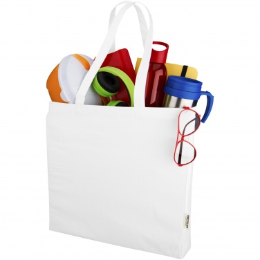 Logo trade business gifts image of: Odessa 220 g/m² recycled tote bag