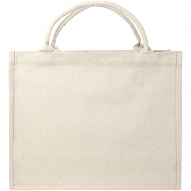 Logo trade promotional items image of: Page 500 g/m² Aware™ recycled book tote bag