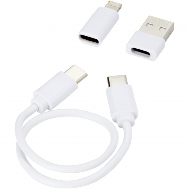 Logotrade promotional gift image of: Whiz recycled plastic modular charging cable 
