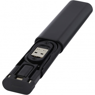 Logo trade promotional merchandise image of: Whiz recycled plastic modular charging cable 