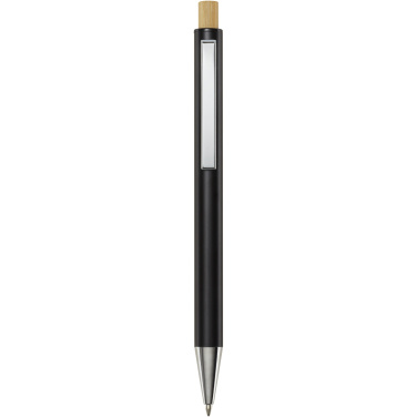 Logotrade promotional merchandise image of: Cyrus recycled aluminium ballpoint pen (black ink)